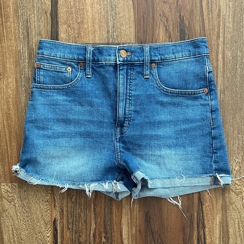 Madewell High-Rise Denim Shorts Size 28